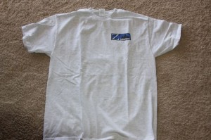 Shirt front square logo