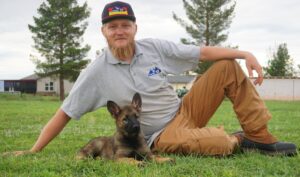 Daniel and Flame from Zauberberg K9